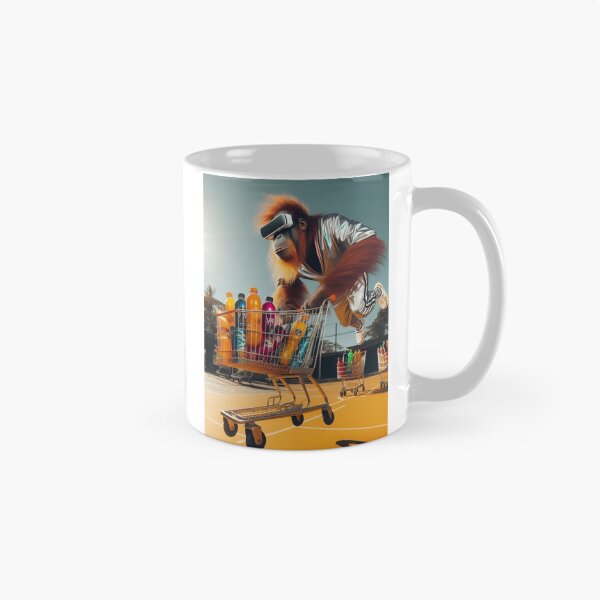 Item preview, "Chimp My Ride: VR-Great Shopping Spree" designed and sold by Print Fiction.