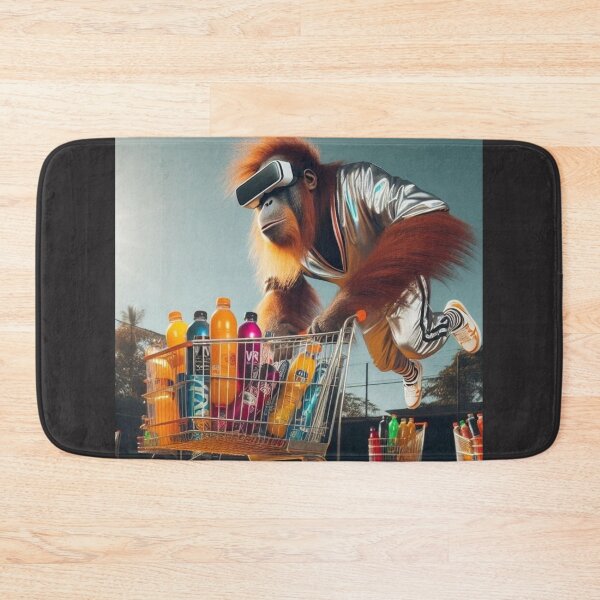 Item preview, "Chimp My Ride: VR-Great Shopping Spree" designed and sold by Print Fiction.