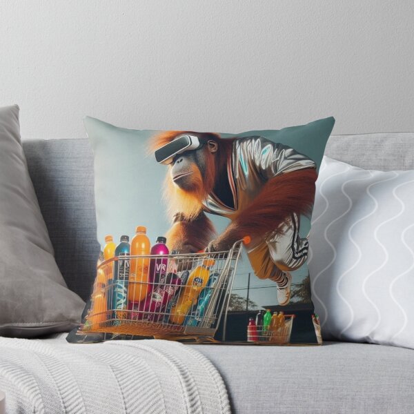 Item preview, "Chimp My Ride: VR-Great Shopping Spree" designed and sold by Print Fiction.