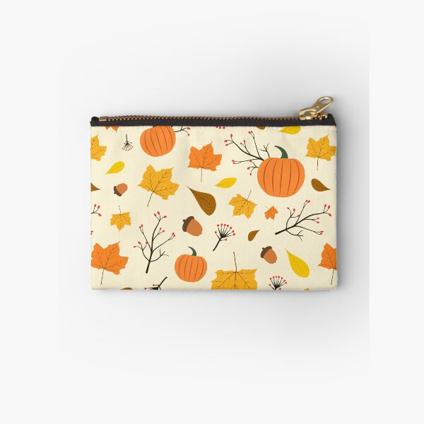 Item preview, Autumn Harvest Leaves & Pumpkins Pattern designed and sold by GraffiTimi.