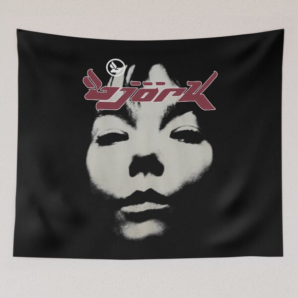 Item preview, Bjork Homogenic Vintage Face Logo (White) designed and sold by poukamkitamg.