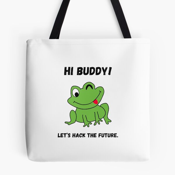 Item preview, Winking Cute Frog Cartoon Illustration designed and sold by NxtGenDesigns.