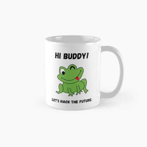 Item preview, Winking Cute Frog Cartoon Illustration designed and sold by NxtGenDesigns.