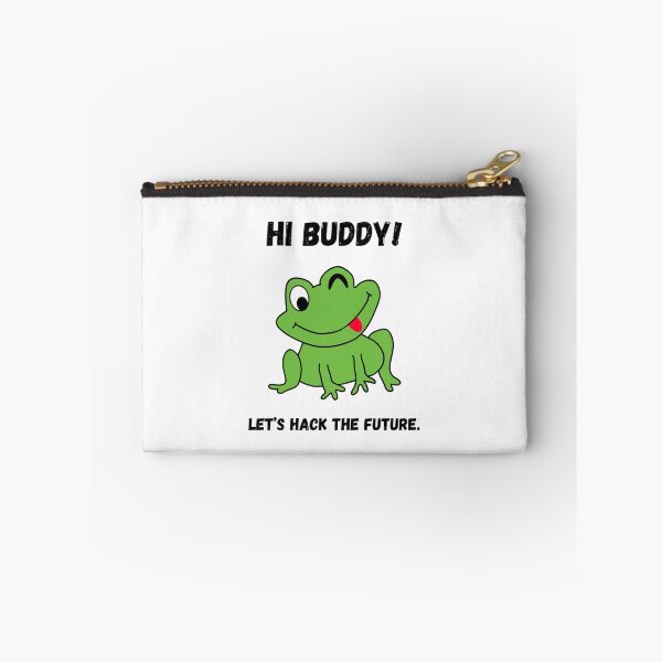 Item preview, Winking Cute Frog Cartoon Illustration designed and sold by NxtGenDesigns.