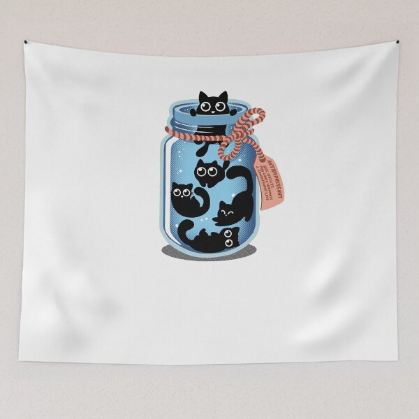Item preview, Antidepressants – Cute Black Cats for Mental Health & Humor designed and sold by erion5k.