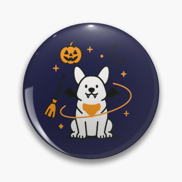 Item preview, Cute Halloween Pembroke Welsh Corgi Art designed and sold by Flying Doggo.