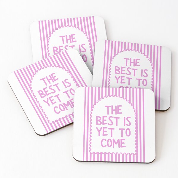 Item preview, The best is yet to come - Pink designed and sold by Dondonmart.