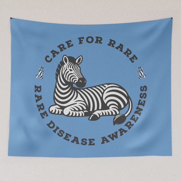 Item preview, Rare Disease Awareness Care For Rare Zebra designed and sold by Jesabee Designs.