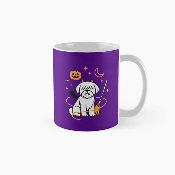 Item preview, Cute Halloween Shih Tzu Dog Illustration designed and sold by Flying Doggo.