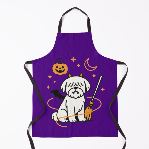 Item preview, Cute Halloween Shih Tzu Dog Illustration designed and sold by Flying Doggo.