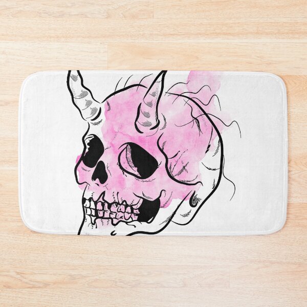 Item preview, pink demon skul designed and sold by 7BRiver.