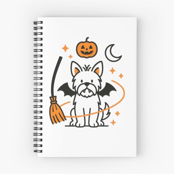 Item preview, Cute Halloween Yorkshire Terrier Dog Art designed and sold by Flying Doggo.