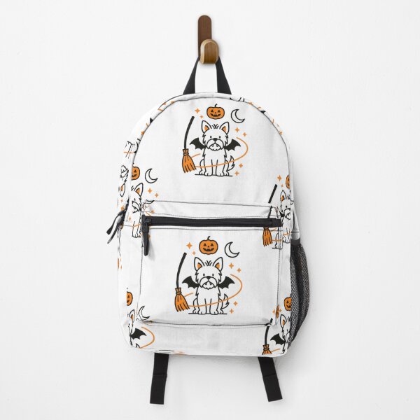 Item preview, Cute Halloween Yorkshire Terrier Dog Art designed and sold by Flying Doggo.