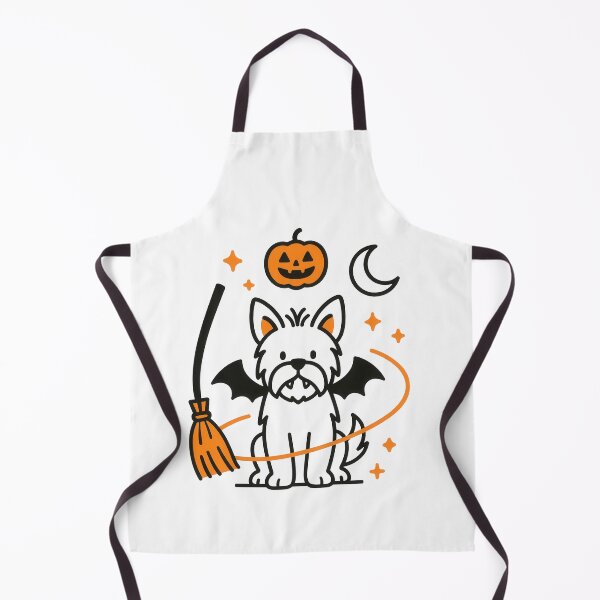 Item preview, Cute Halloween Yorkshire Terrier Dog Art designed and sold by Flying Doggo.