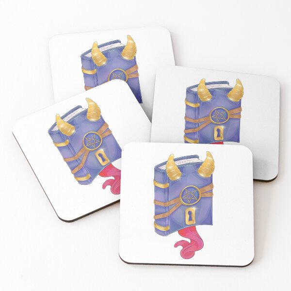 Item preview, Cursed Book – Creepy Cute Magic Grimoire Illustration designed and sold by PandiaArts.