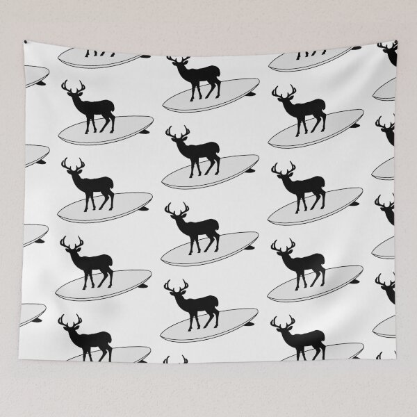 Item preview, Surfing Deer designed and sold by Animals-by-JB.
