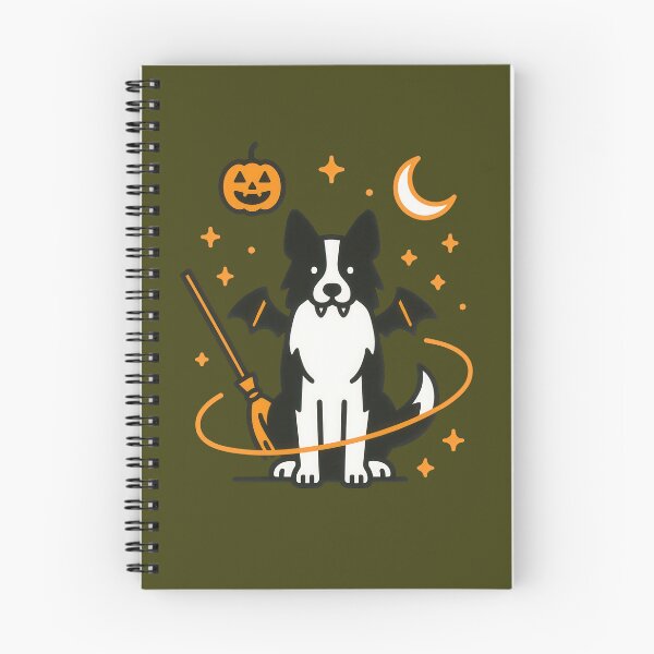 Item preview, Cute Halloween Border Collie Dog Design designed and sold by Flying Doggo.
