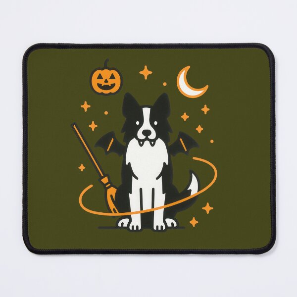 Item preview, Cute Halloween Border Collie Dog Design designed and sold by Flying Doggo.