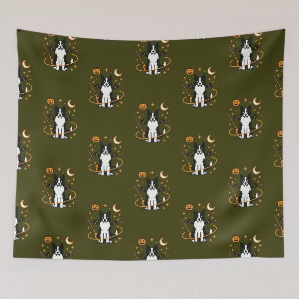 Item preview, Cute Halloween Border Collie Dog Design designed and sold by Flying Doggo.
