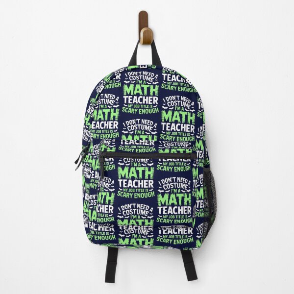 Item preview, Math Teacher Scary Enough Halloween Costume | Limited Edition designed and sold by MatthewSprague.