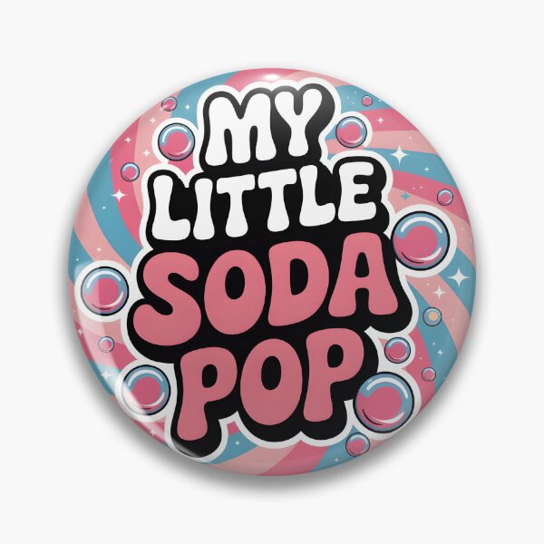 Item preview, My Little Soda Pop – Retro Pastel Kpop Vibes designed and sold by EmeraldeaDesign.