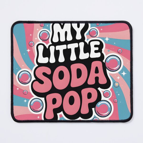 Item preview, My Little Soda Pop – Retro Pastel Kpop Vibes designed and sold by EmeraldeaDesign.