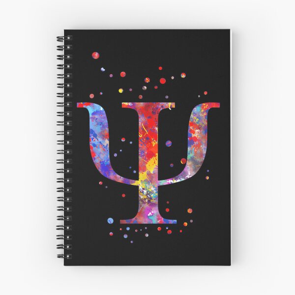 Item preview, Psychology Symbol Watercolor Psychology Symbol Psi Letter 1936 designed and sold by JOSHUROBERTSHOP.