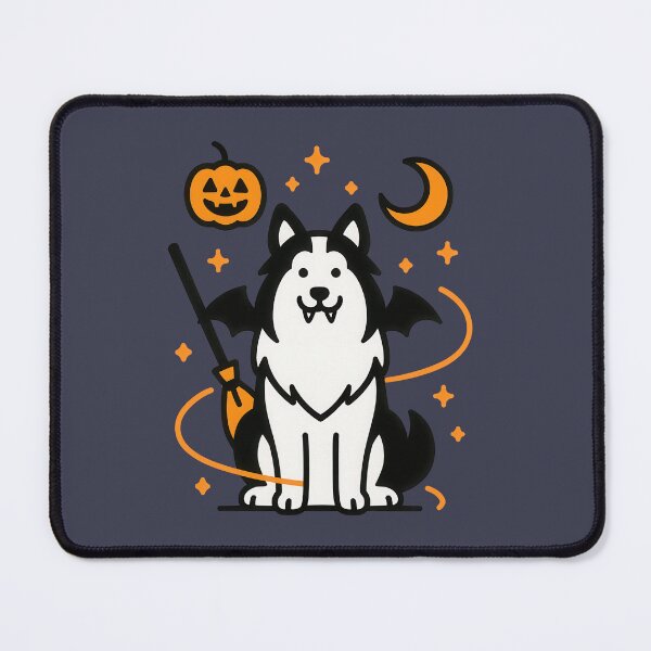Item preview, Cute Halloween Shetland Sheepdog Sheltie Art designed and sold by Flying Doggo.