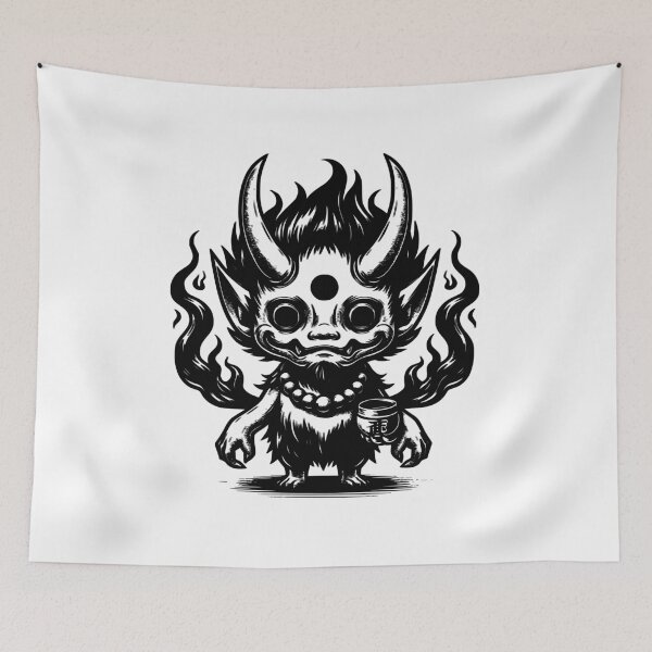 Item preview, Little oni demon designed and sold by 7BRiver.