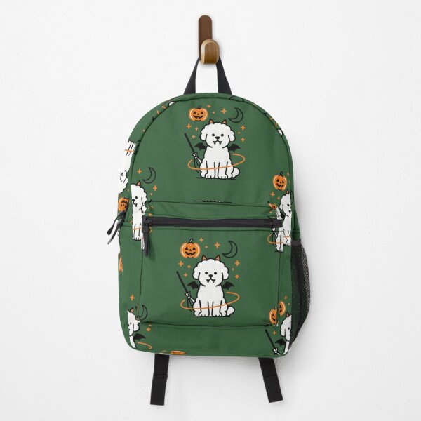 Item preview, Cute Halloween Bichon Frise Dog Art designed and sold by Flying Doggo.