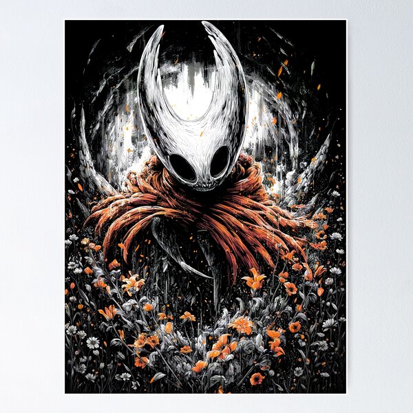 Item preview, Hollow Knight - Void Masked Wanderer Graphic Tee Design designed and sold by Senpaiwaves.