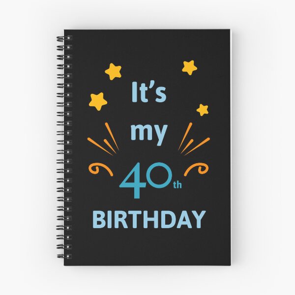 Item preview, 40th Birthday designed and sold by BrandWorx.