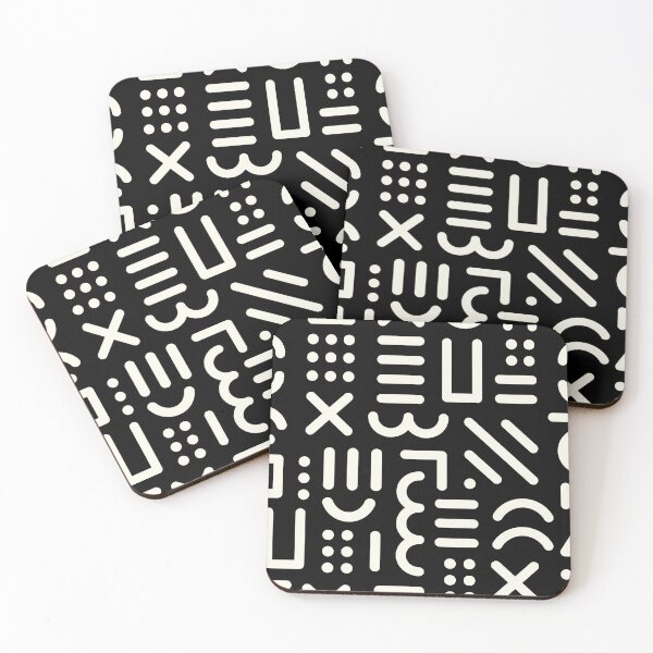 Item preview, Abstract sign black design designed and sold by MPDesign84.