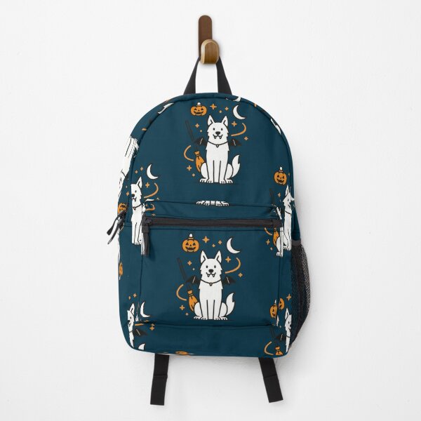 Item preview, Cute Halloween Swiss Shepherd Dog Art designed and sold by Flying Doggo.