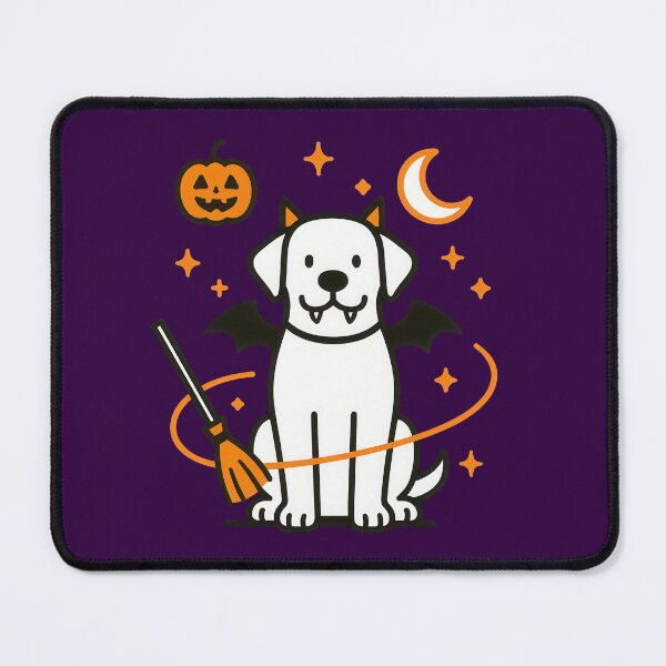 Item preview, Cute Halloween Labrador Retriever Dog Art designed and sold by Flying Doggo.