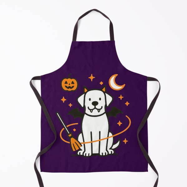 Item preview, Cute Halloween Labrador Retriever Dog Art designed and sold by Flying Doggo.