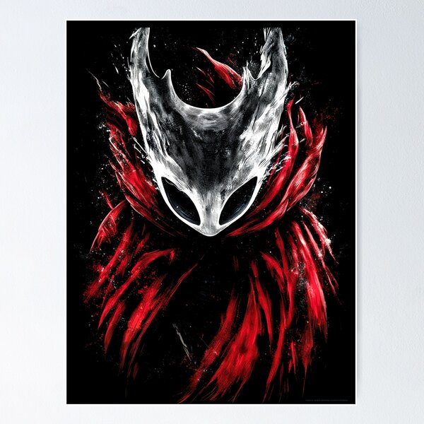 Item preview, Hollow Knight - Void Masked Wanderer Graphic Tee Design designed and sold by Senpaiwaves.