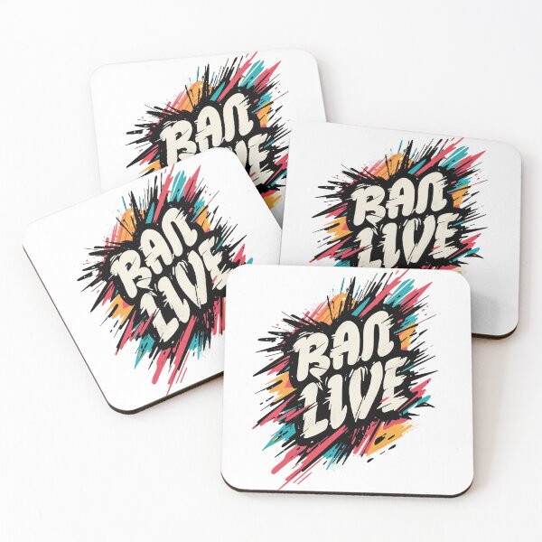 Item preview, BAN LIVE designed and sold by The Curated Palett.