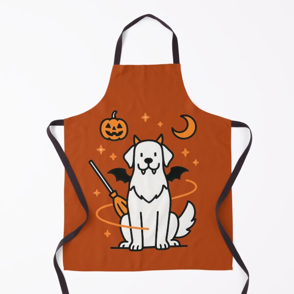 Item preview, Cute Halloween Golden Retriever Dog Art designed and sold by Flying Doggo.