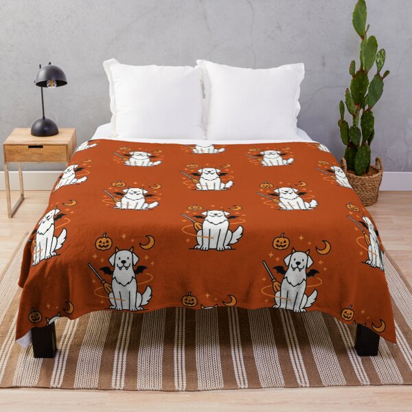 Item preview, Cute Halloween Golden Retriever Dog Art designed and sold by Flying Doggo.