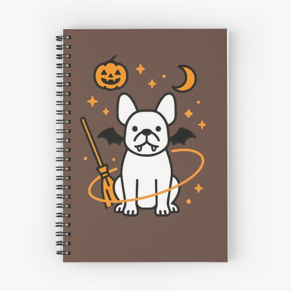 Item preview, Cute Halloween French Bulldog Dog Art designed and sold by Flying Doggo.