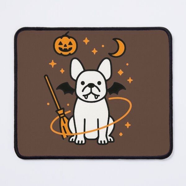 Item preview, Cute Halloween French Bulldog Dog Art designed and sold by Flying Doggo.