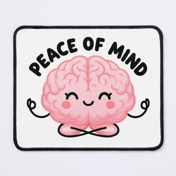 Item preview, Peace of mind - with chilled yoga brain designed and sold by point-of-sale.