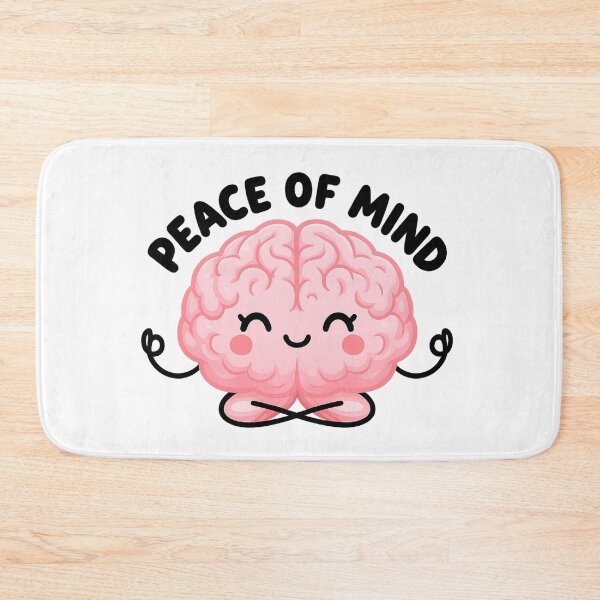 Item preview, Peace of mind - with chilled yoga brain designed and sold by point-of-sale.