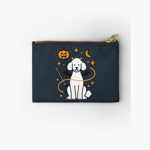 Item preview, Cute Halloween Poodle Dog Art Illustration designed and sold by Flying Doggo.