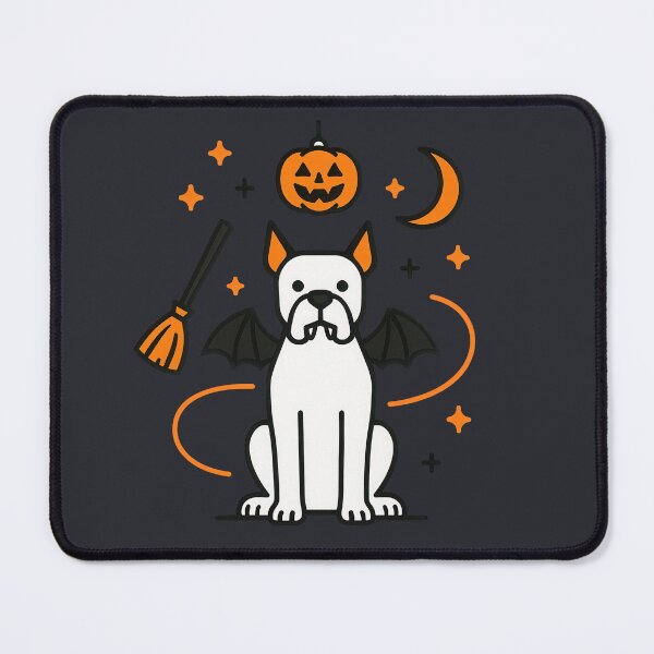 Item preview, Cute Halloween Boxer Dog Vector Design designed and sold by Flying Doggo.