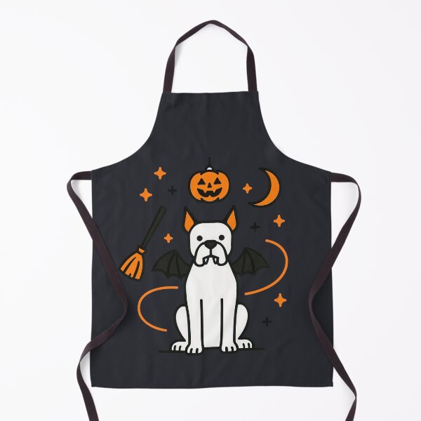 Item preview, Cute Halloween Boxer Dog Vector Design designed and sold by Flying Doggo.