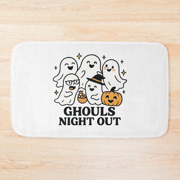 Item preview, Cute Ghosts Hanging Out with Sparkling Stars – Fun Halloween Tee designed and sold by PrintCreations9.