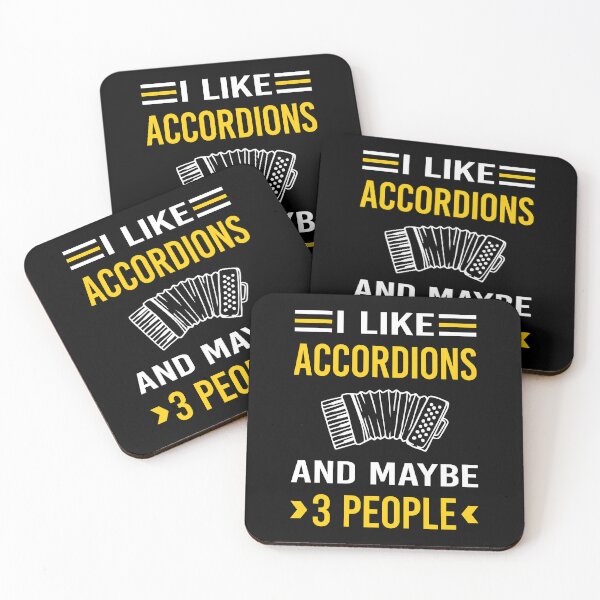 Item preview, I Like 3 People Accordion Accordionist designed and sold by xaviajames9.