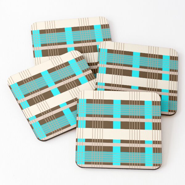 Item preview, Earth and Sky Large Plaid  designed and sold by JaygiesDesign.